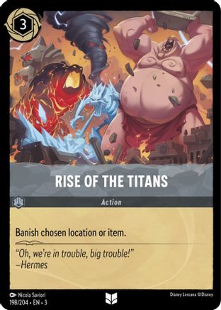 Rise of the Titans (198/204) [Into the Inklands] Cold Foil - Deck Out Gaming