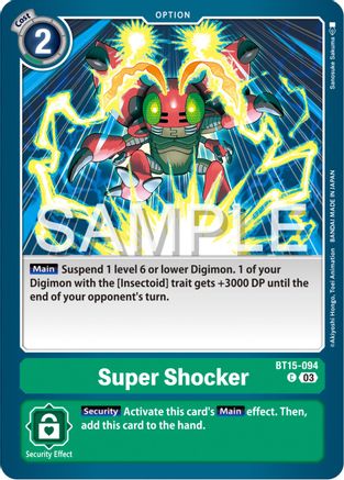 Super Shocker (BT15-094) [Exceed Apocalypse]