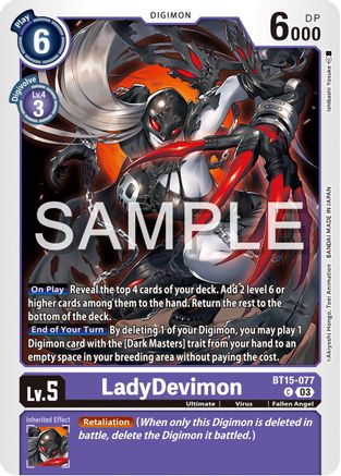 LadyDevimon (BT15-077) [Exceed Apocalypse]