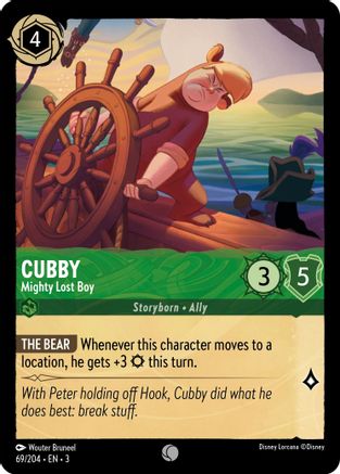 Cubby - Mighty Lost Boy (69/204) [Into the Inklands] - Deck Out Gaming