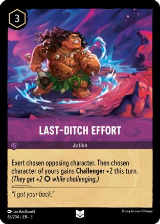 Last-Ditch Effort (62/204) [Into the Inklands] - Deck Out Gaming