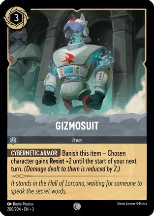 Gizmosuit (200/204) [Into the Inklands] Cold Foil - Deck Out Gaming