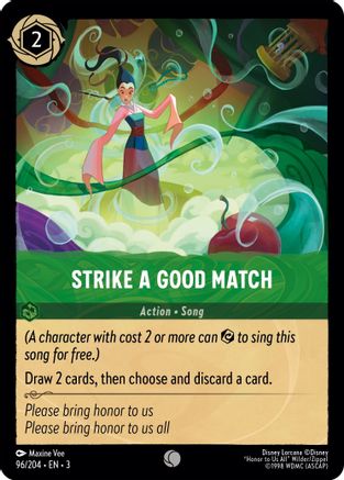 Strike a Good Match (96/204) [Into the Inklands] Cold Foil - Deck Out Gaming