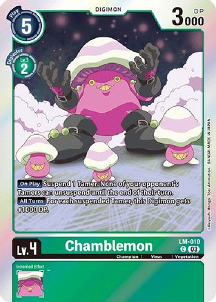 Chamblemon (English Exclusive) (LM-010) [Exceed Apocalypse] Foil