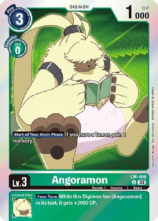 Angoramon (English Exclusive) (LM-008) [Exceed Apocalypse] Foil