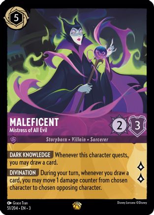 Maleficent - Mistress of All Evil (51/204) [Into the Inklands] - Deck Out Gaming