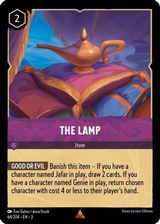 The Lamp (64/204) [Into the Inklands] Cold Foil - Deck Out Gaming