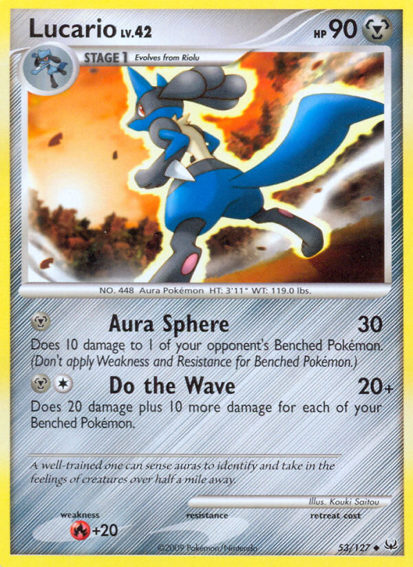 Lucario (53) [Platinum] - Deck Out Gaming