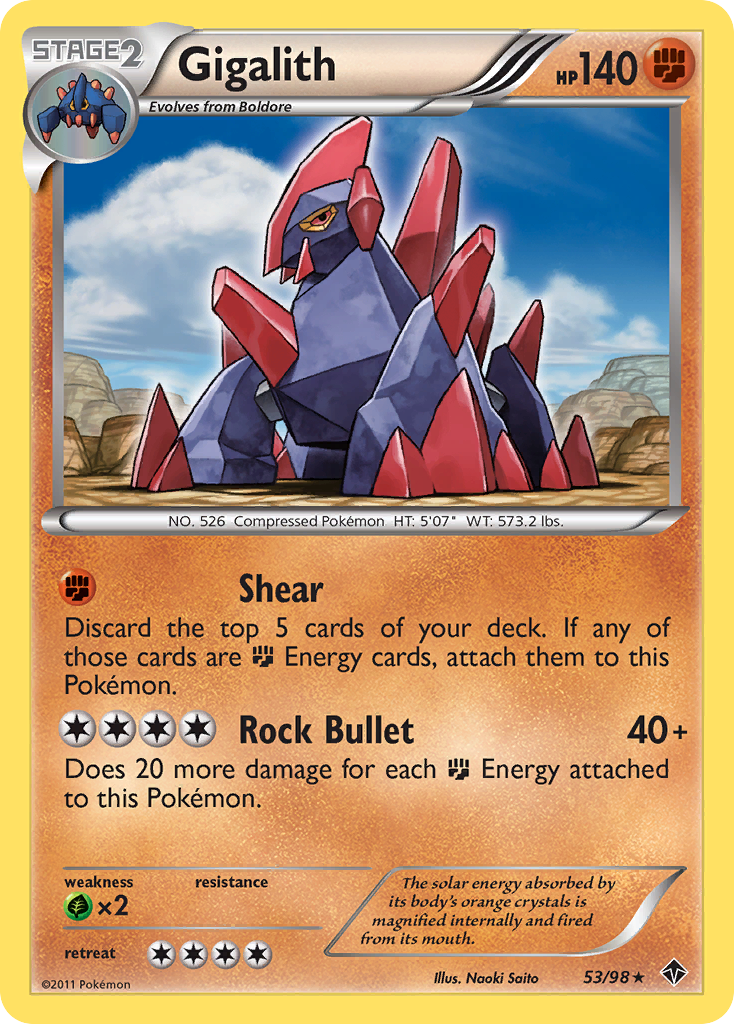 Gigalith (53) [Emerging Powers] - Deck Out Gaming