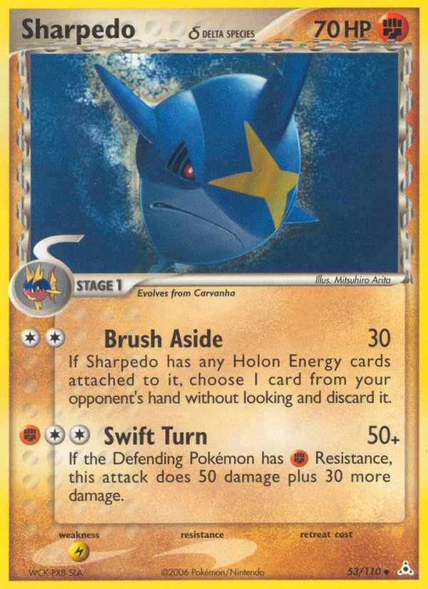 Sharpedo (Delta Species) (53) [Holon Phantoms] Reverse Holofoil - Deck Out Gaming