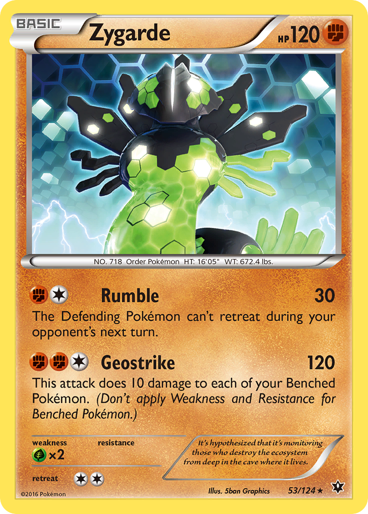 Zygarde (53) (53) [XY - Fates Collide] - Deck Out Gaming