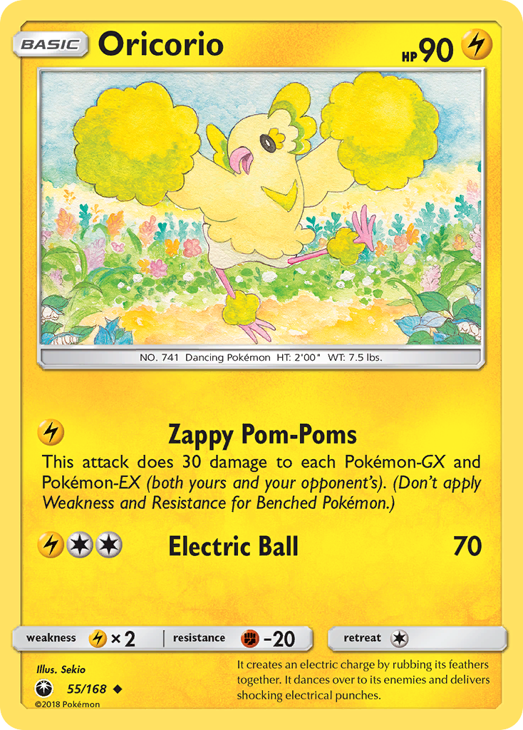 Oricorio (55) (55) [SM - Celestial Storm] Reverse Holofoil - Deck Out Gaming