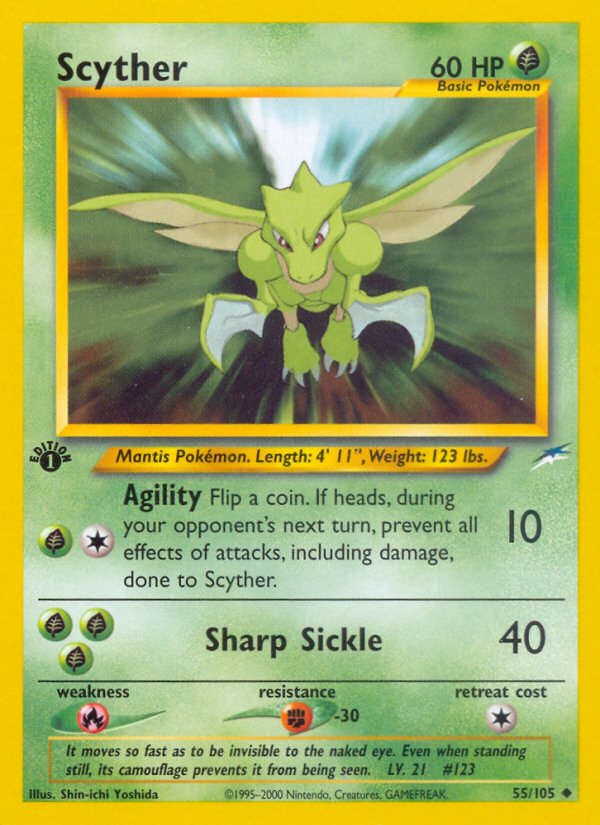 Scyther (55) [Neo Destiny] - Deck Out Gaming