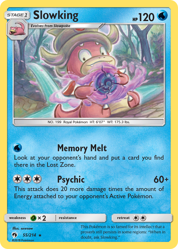 Slowking (55) [SM - Lost Thunder] Reverse Holofoil - Deck Out Gaming