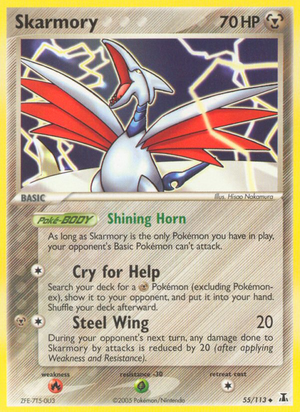 Skarmory (55) [Delta Species] - Deck Out Gaming