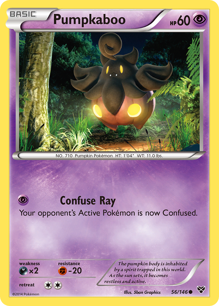 Pumpkaboo (56) [XY Base Set] Reverse Holofoil - Deck Out Gaming