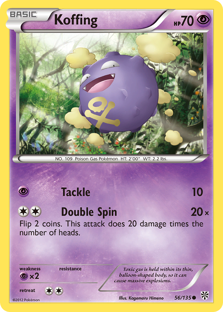 Koffing (56) [Plasma Storm] Reverse Holofoil - Deck Out Gaming