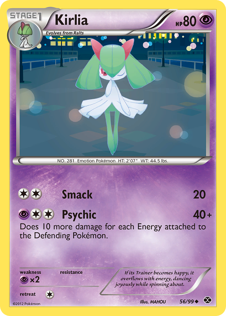 Kirlia (56) [Next Destinies] Reverse Holofoil - Deck Out Gaming