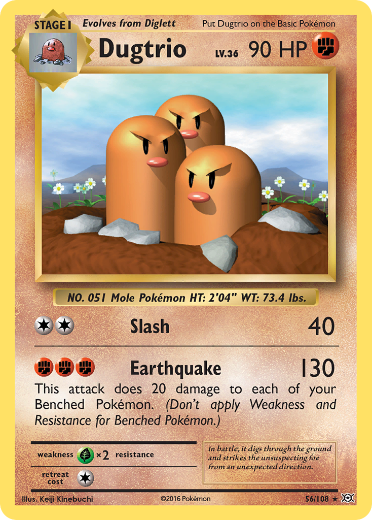 Dugtrio (56) [XY - Evolutions] - Deck Out Gaming