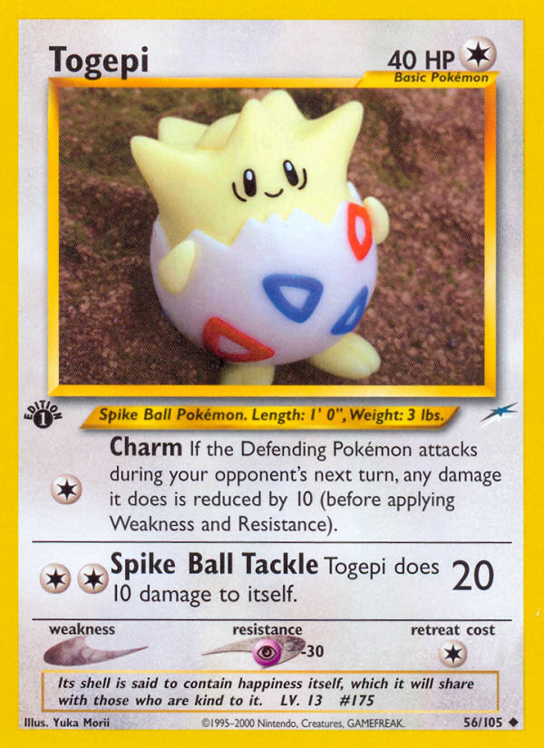 Togepi (56/105) [Neo Destiny 1st Edition] - Deck Out Gaming