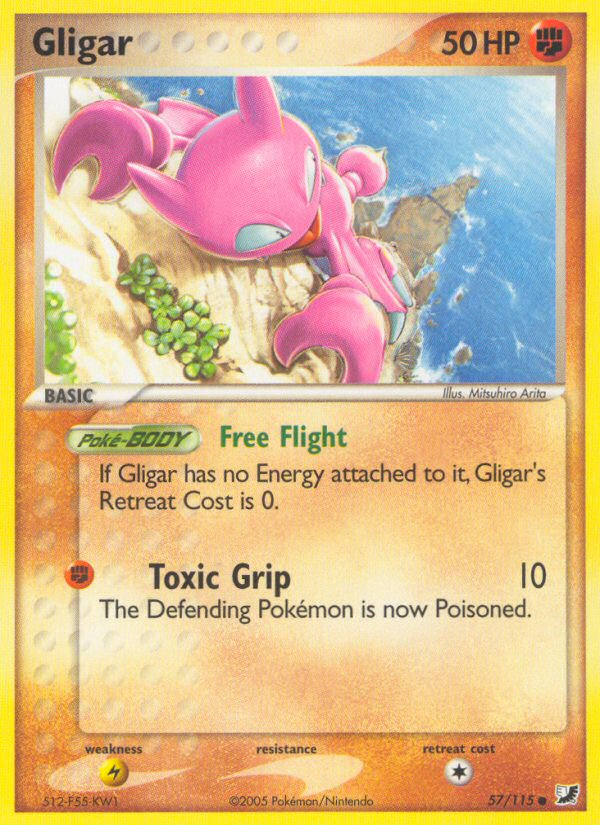 Gligar (57) [Unseen Forces] Reverse Holofoil - Deck Out Gaming