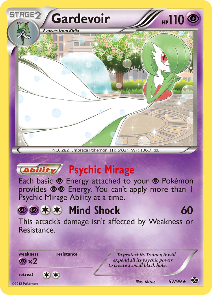 Gardevoir (57) [Next Destinies] Reverse Holofoil - Deck Out Gaming