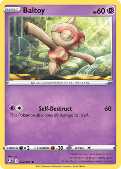 Baltoy [SWSH05: Battle Styles] Reverse Holofoil - Deck Out Gaming