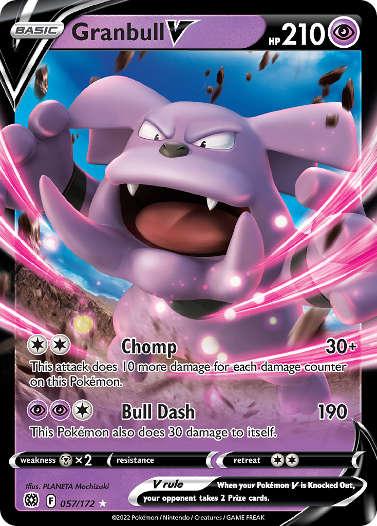 Granbull V (057/172) [Sword & Shield: Brilliant Stars] - Deck Out Gaming