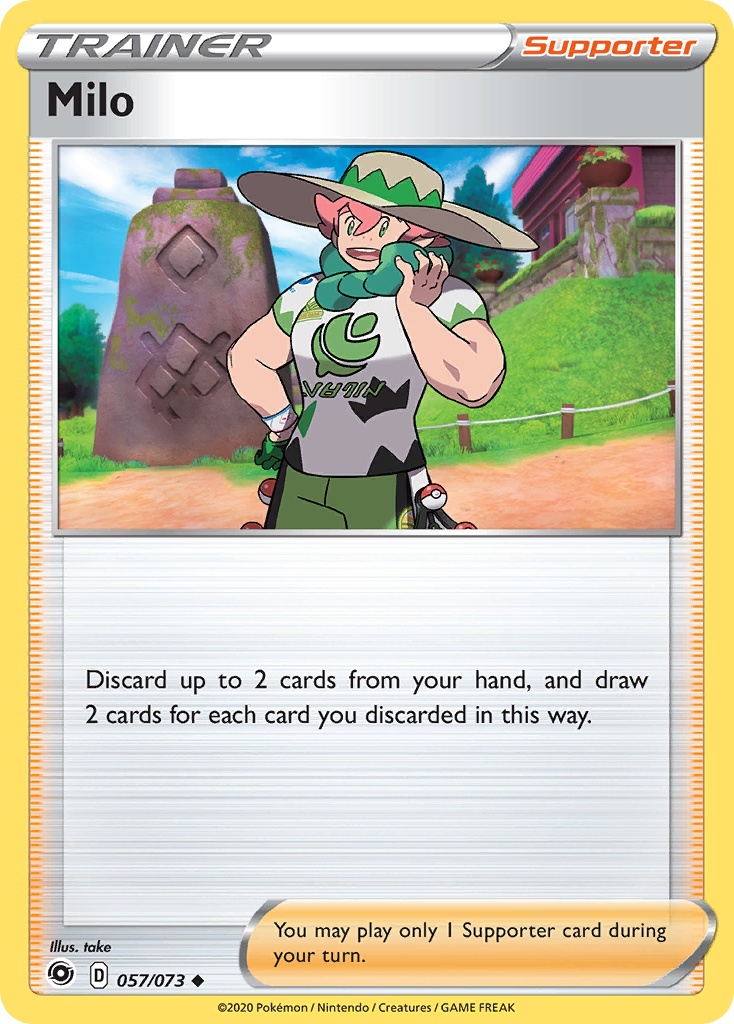Milo [Champion's Path] Reverse Holofoil - Deck Out Gaming