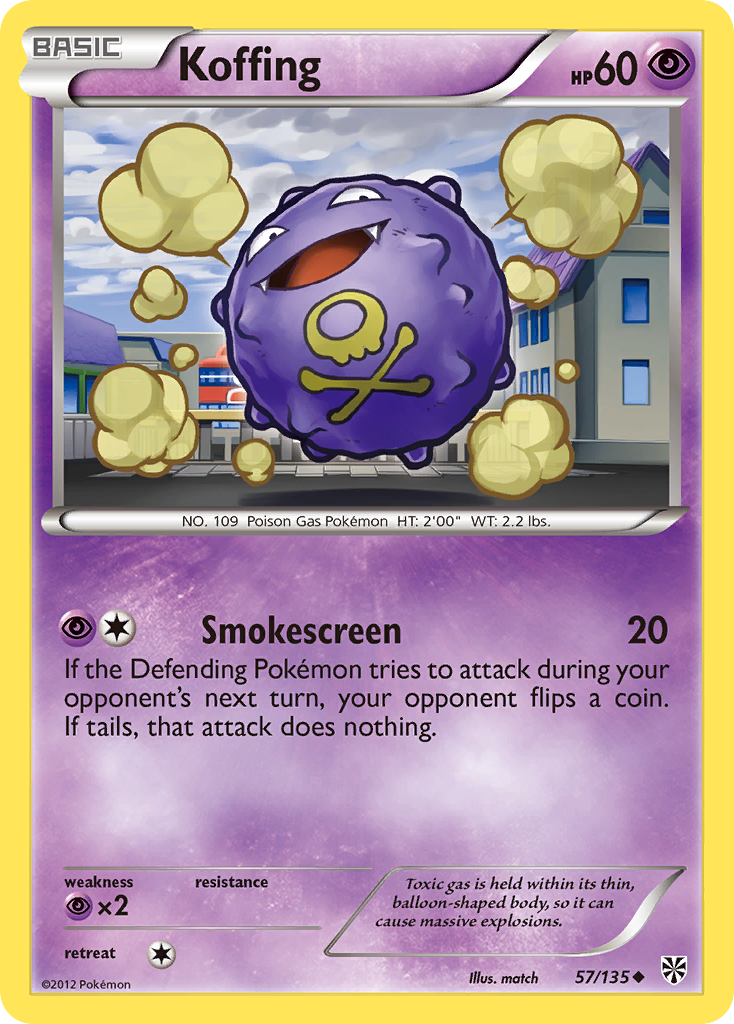 Koffing (57) [Plasma Storm] Reverse Holofoil - Deck Out Gaming