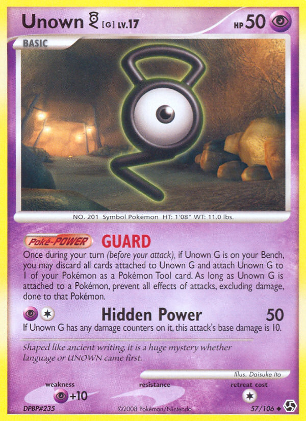 Unown [G] (57) [Great Encounters] Reverse Holofoil - Deck Out Gaming