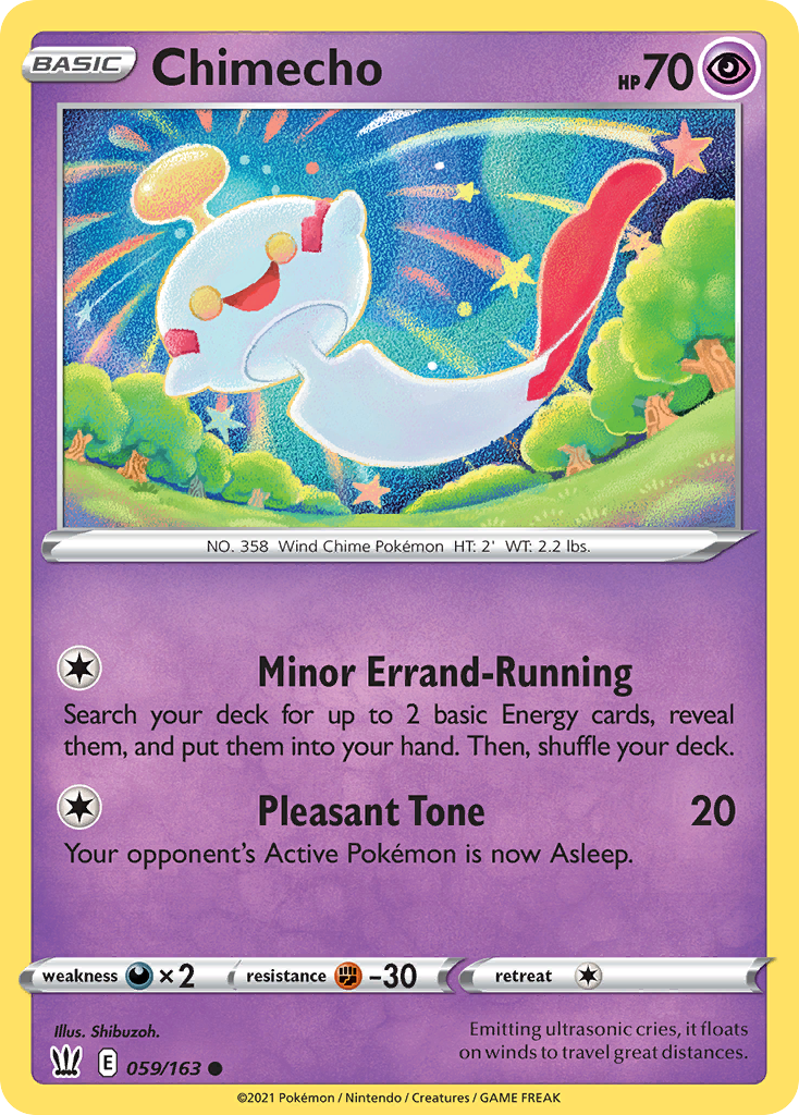 Chimecho [SWSH05: Battle Styles] Reverse Holofoil - Deck Out Gaming