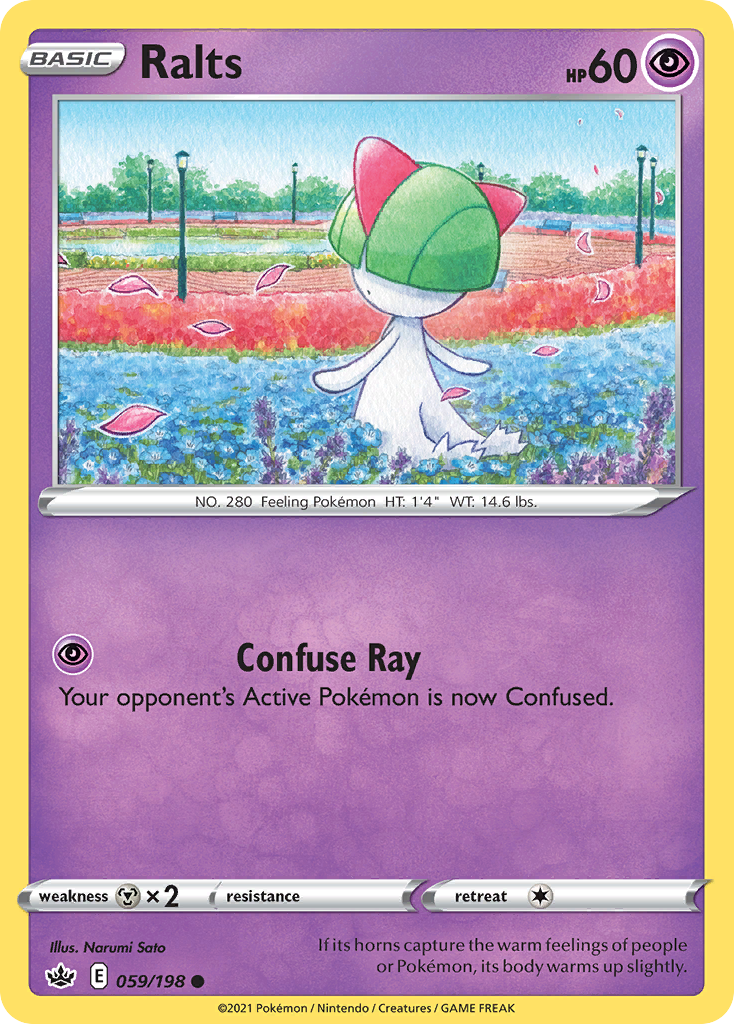 Ralts (059/198) [Sword & Shield: Chilling Reign]