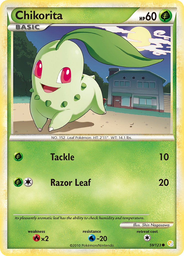 Chikorita (59) [HeartGold SoulSilver] - Deck Out Gaming