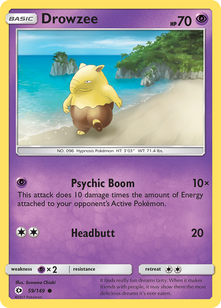 Drowzee (59) [SM Base Set] - Deck Out Gaming