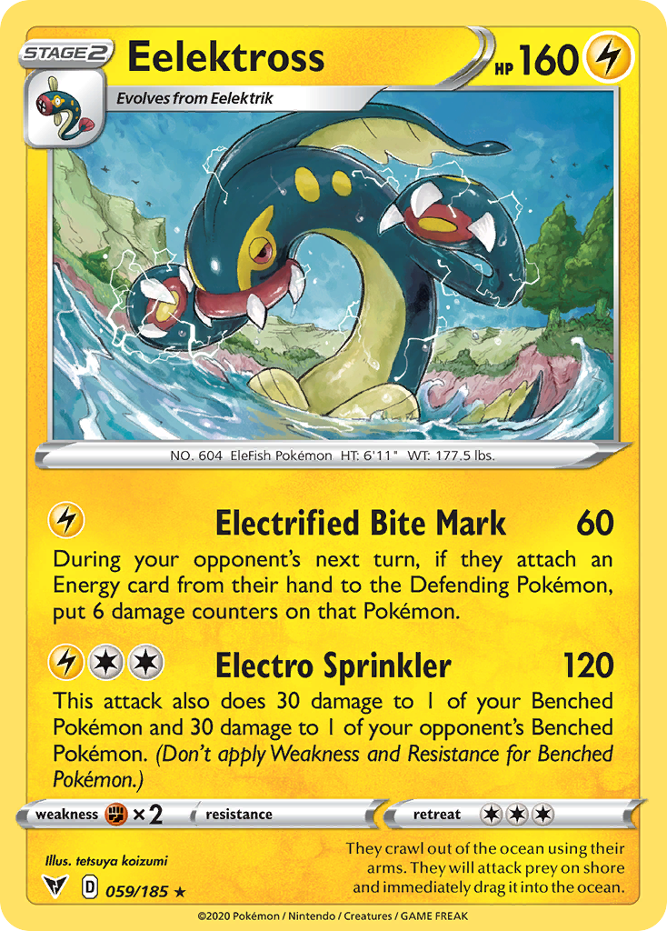 Eelektross [SWSH04: Vivid Voltage] Reverse Holofoil - Deck Out Gaming