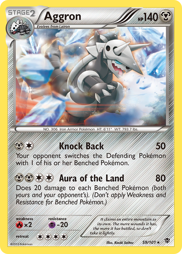 Aggron (59) [Plasma Blast] Reverse Holofoil - Deck Out Gaming