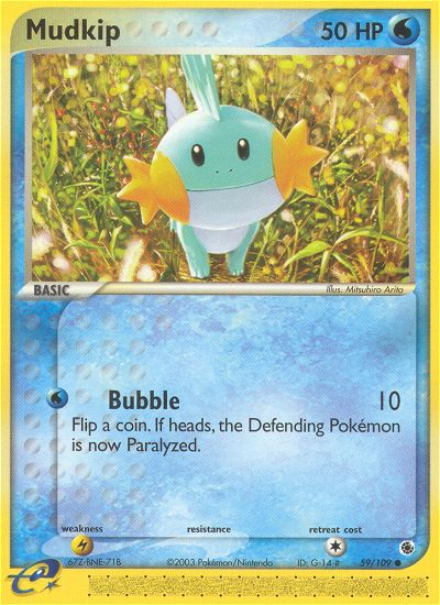 Mudkip (59) (59) [Ruby and Sapphire] Reverse Holofoil