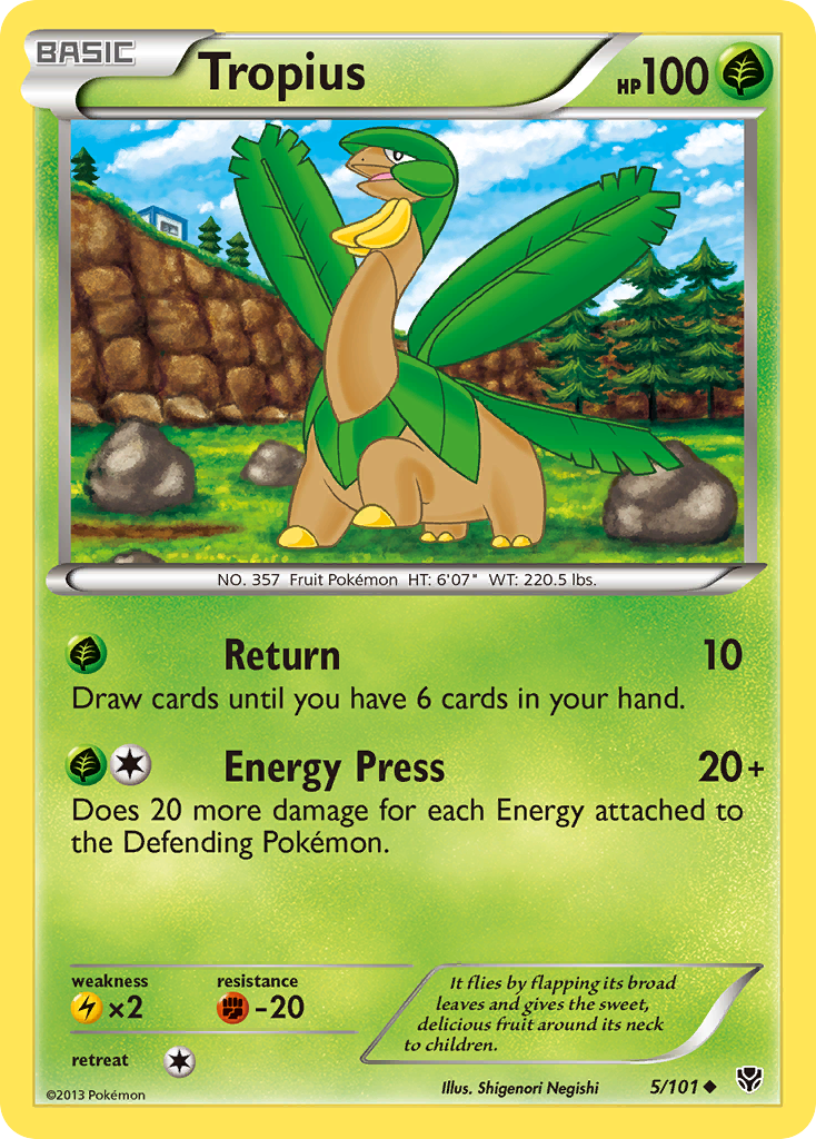 Tropius (5) [Plasma Blast] - Deck Out Gaming