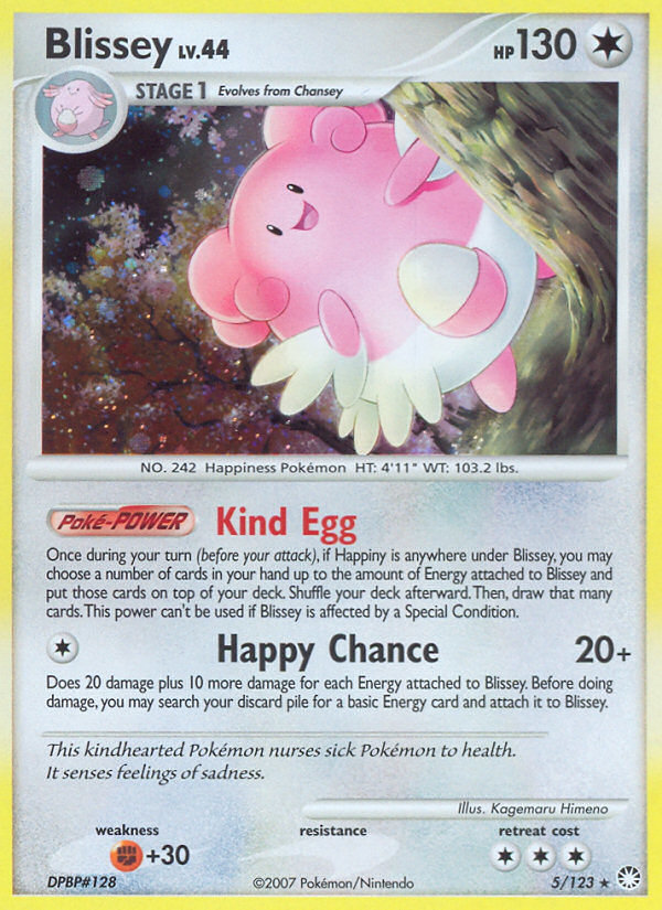 Blissey (5) [Mysterious Treasures] - Deck Out Gaming