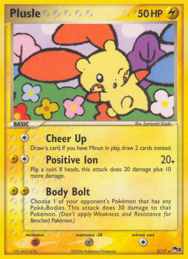 Plusle (5) [POP Series 3] Holofoil - Deck Out Gaming