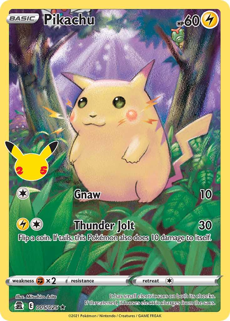 Pikachu (005/025) [Celebrations: 25th Anniversary] - Deck Out Gaming