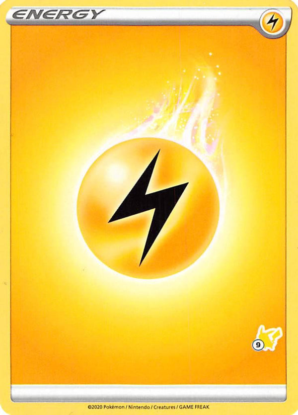Lightning Energy (Pikachu Stamp #9) [Battle Academy 2022] - Deck Out Gaming