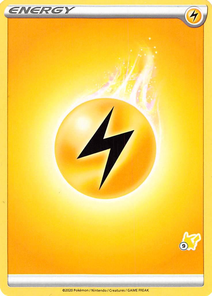 Lightning Energy (Pikachu Stamp #9) [Battle Academy 2022] - Deck Out Gaming
