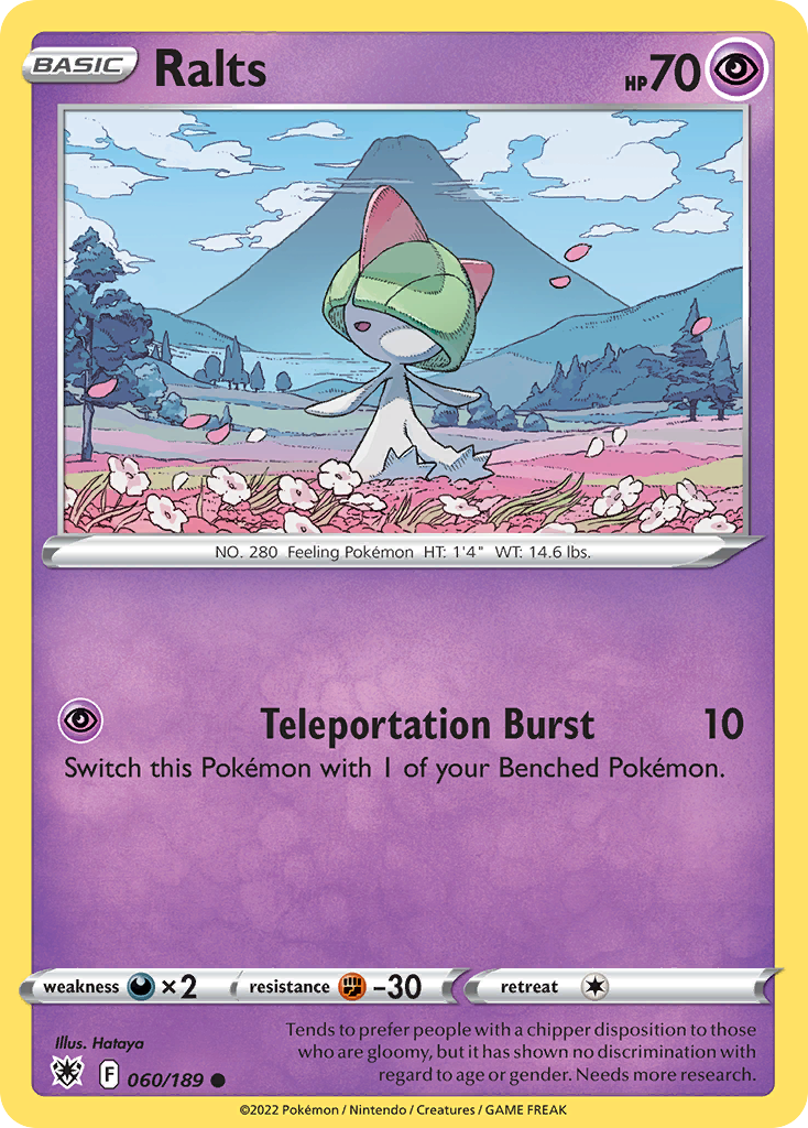 Ralts (060/189) [Sword & Shield: Astral Radiance] - Deck Out Gaming