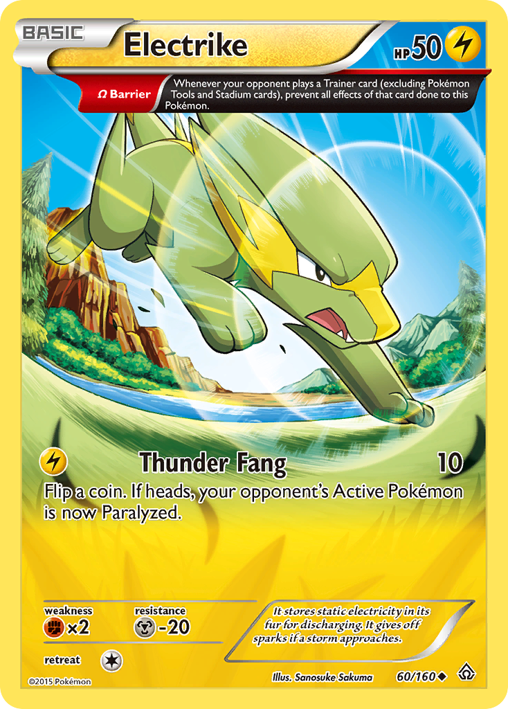 Electrike (Omega) (60) [XY - Primal Clash] - Deck Out Gaming