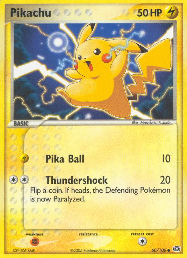 Pikachu (60) [Emerald] Reverse Holofoil - Deck Out Gaming