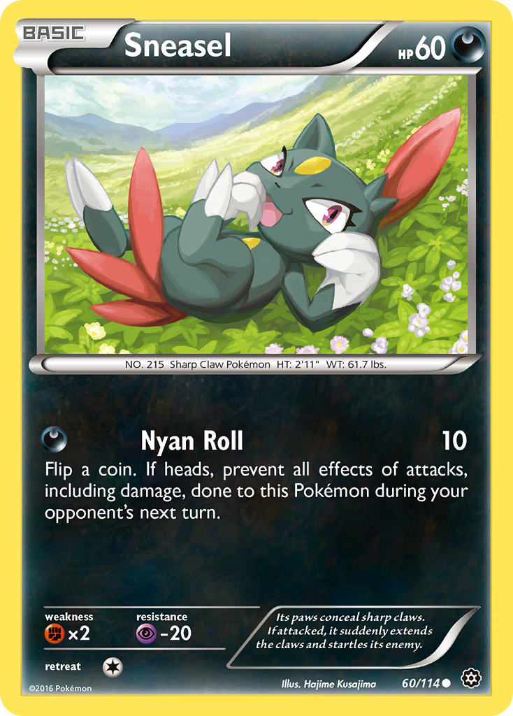 Sneasel (60) [XY - Steam Siege] - Deck Out Gaming