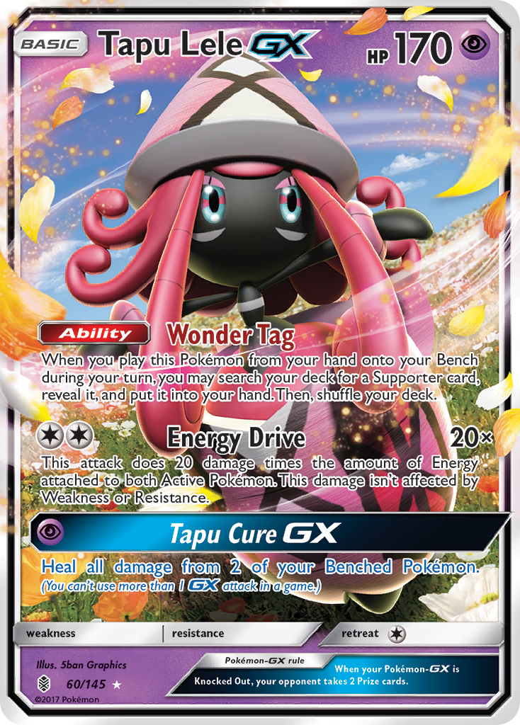 Tapu Lele GX (60) [SM - Guardians Rising] - Deck Out Gaming