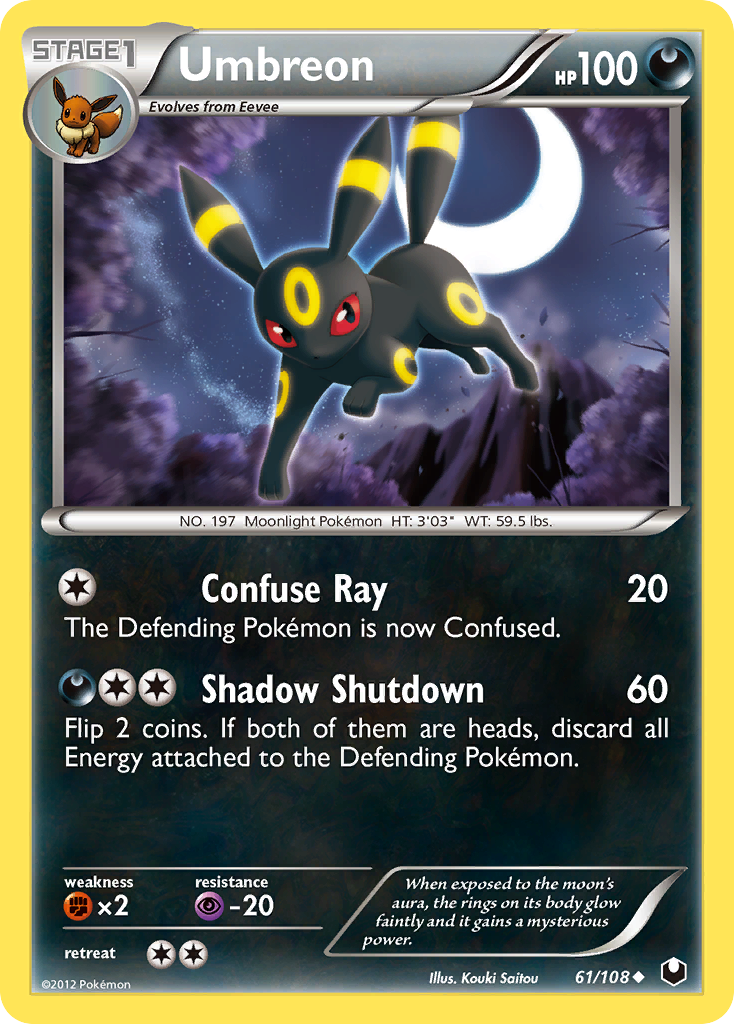 Umbreon (61) [Dark Explorers] - Deck Out Gaming